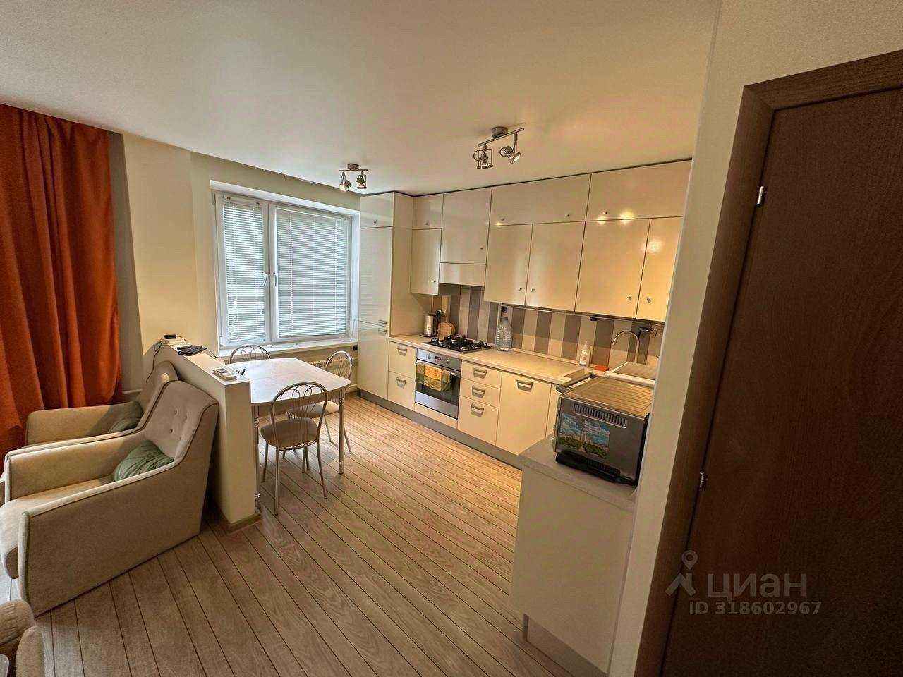 2-комнатная квартира, 46 м² — фотография 2
