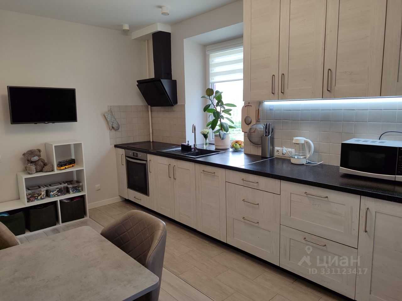 2-комнатная квартира, 59 м² — фотография 3