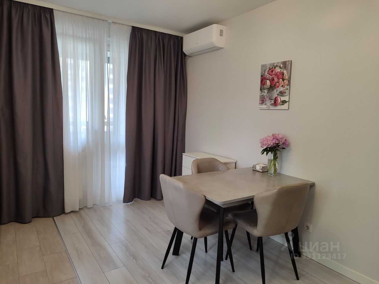 2-комнатная квартира, 59 м²