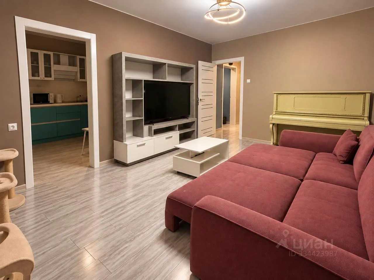 2-комнатная квартира, 60 м²