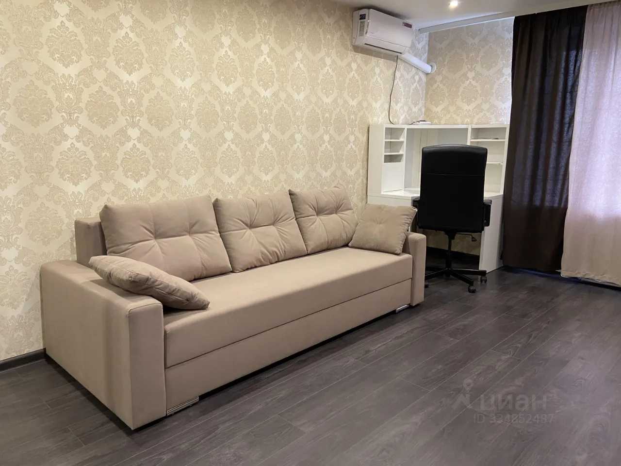 1-комнатная квартира, 35 м²