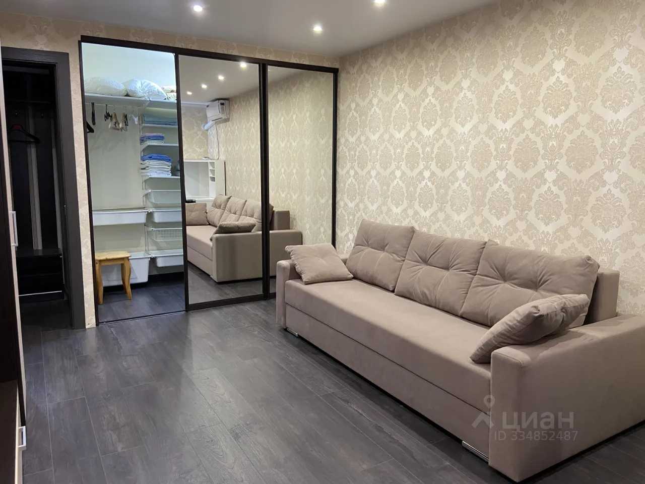 1-комнатная квартира, 35 м² — фотография 2