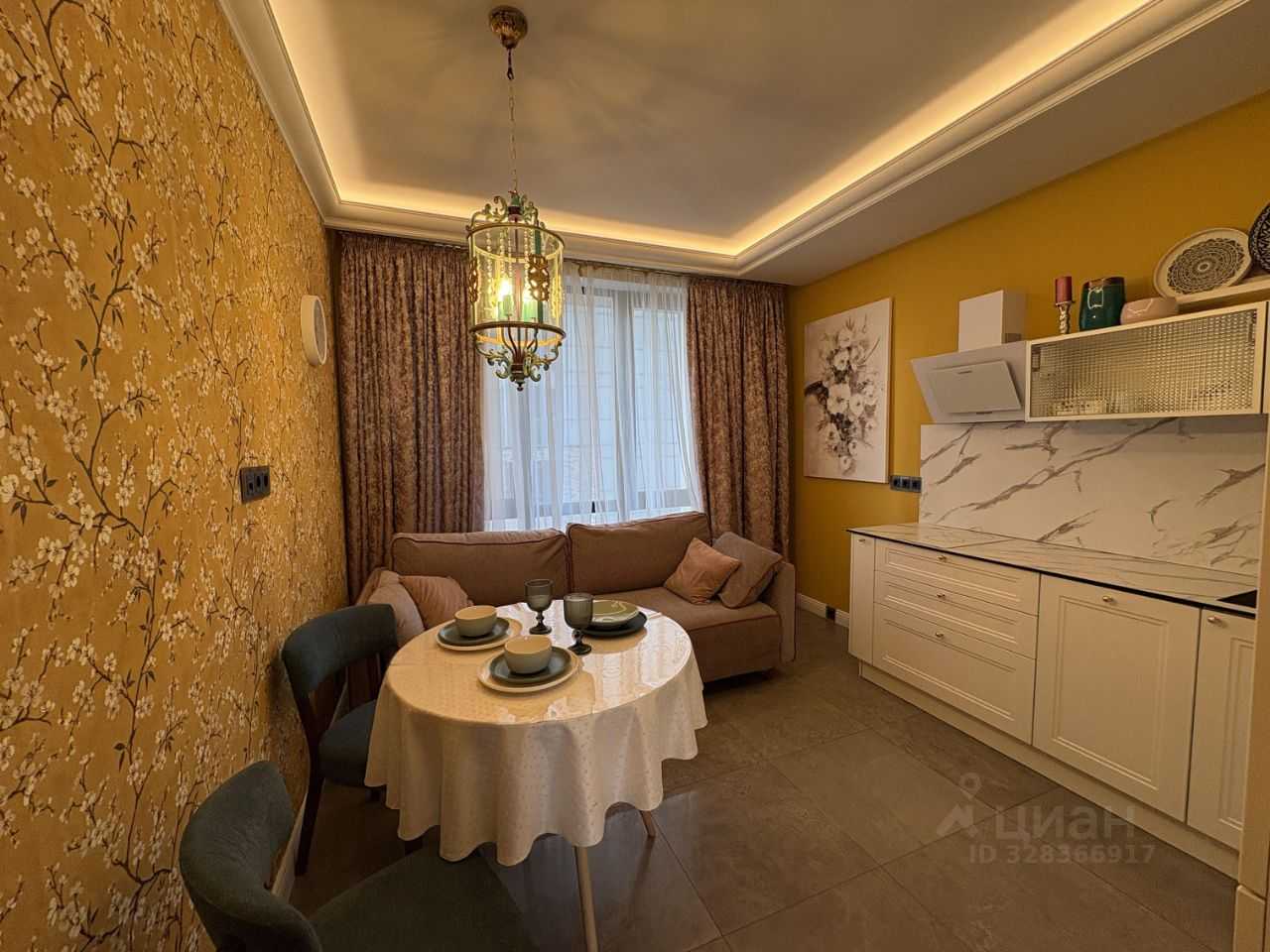 1-комнатная квартира, 44,1 м² — фотография 3