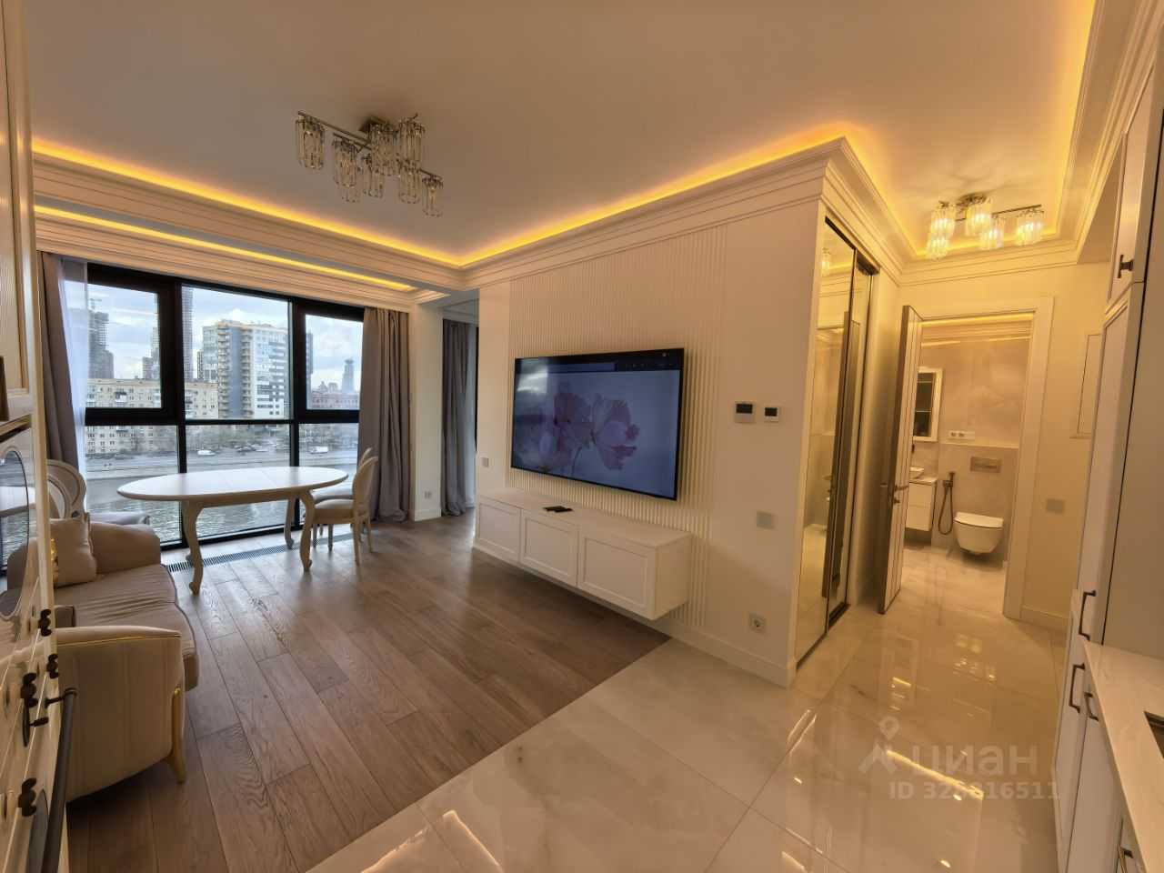 1-комнатная квартира, 44 м² — фотография 2