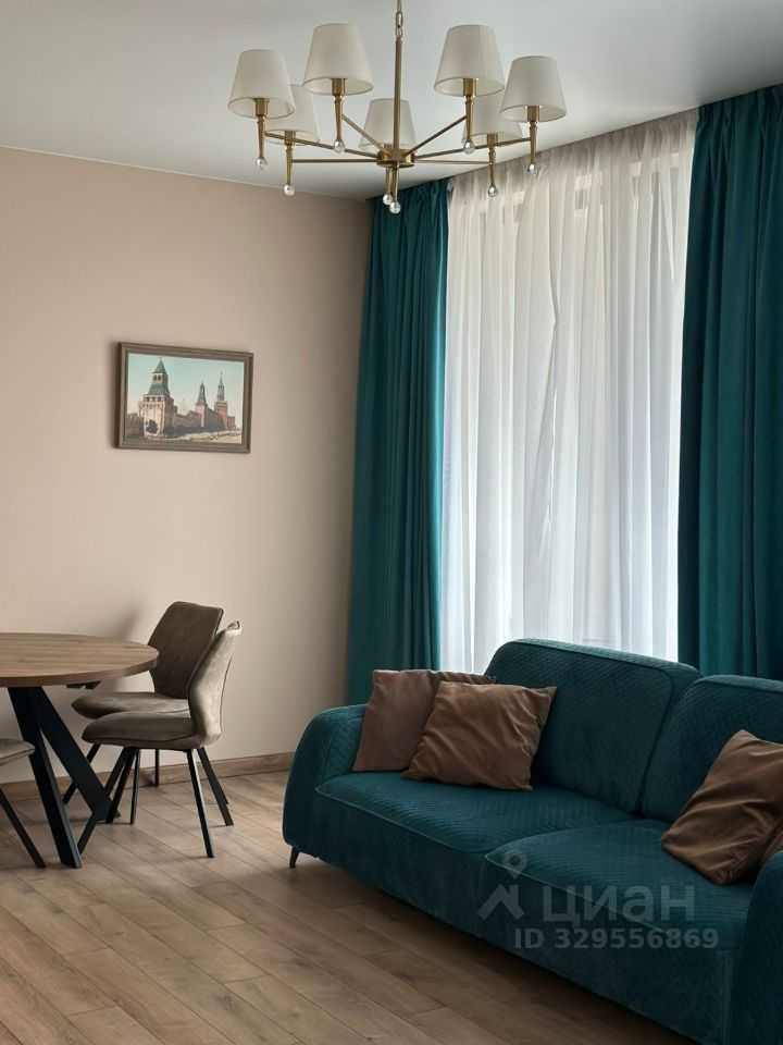 1-комнатная квартира, 54 м² — фотография 2