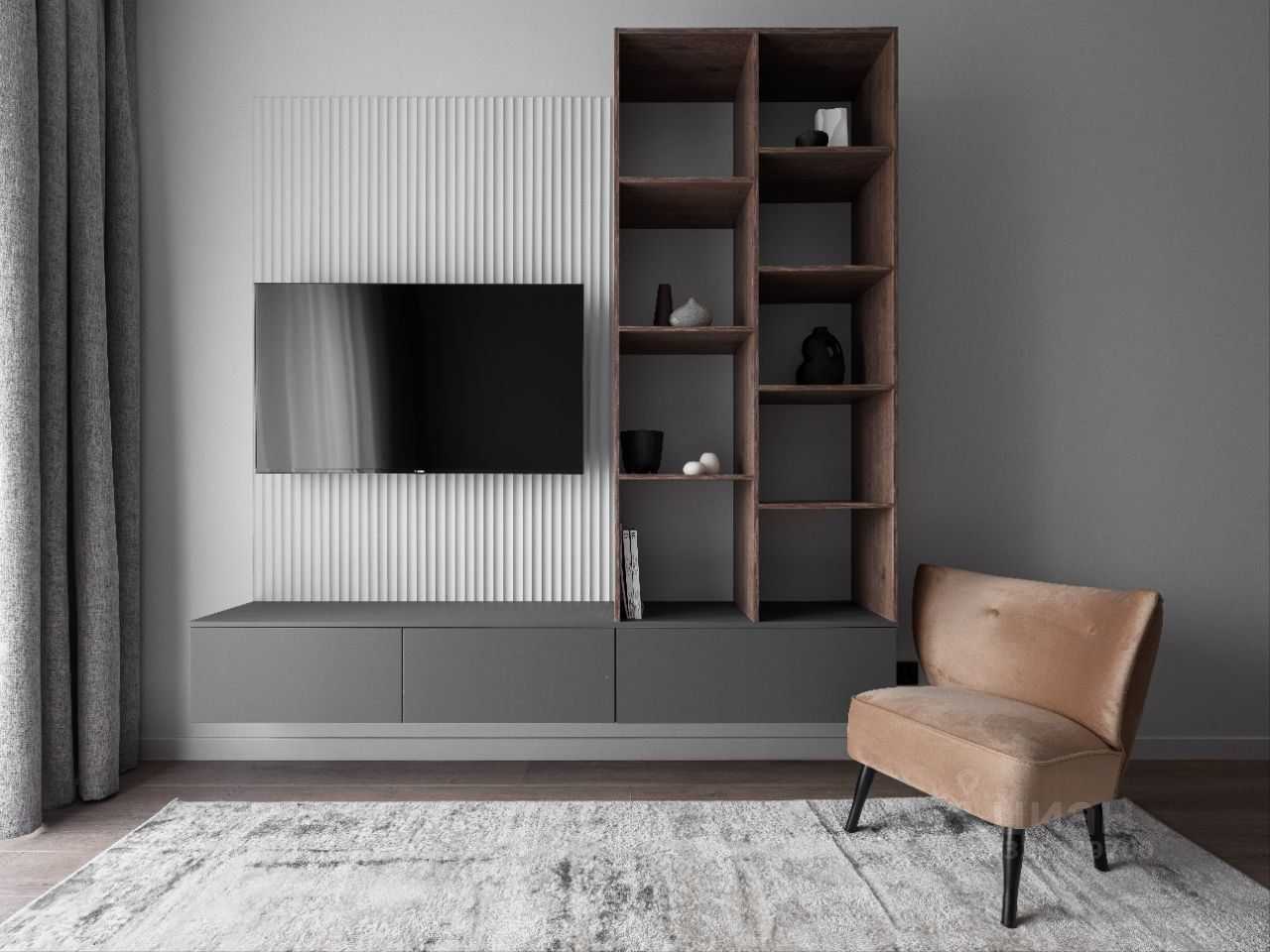 2-комнатная квартира, 46 м² — фотография 3