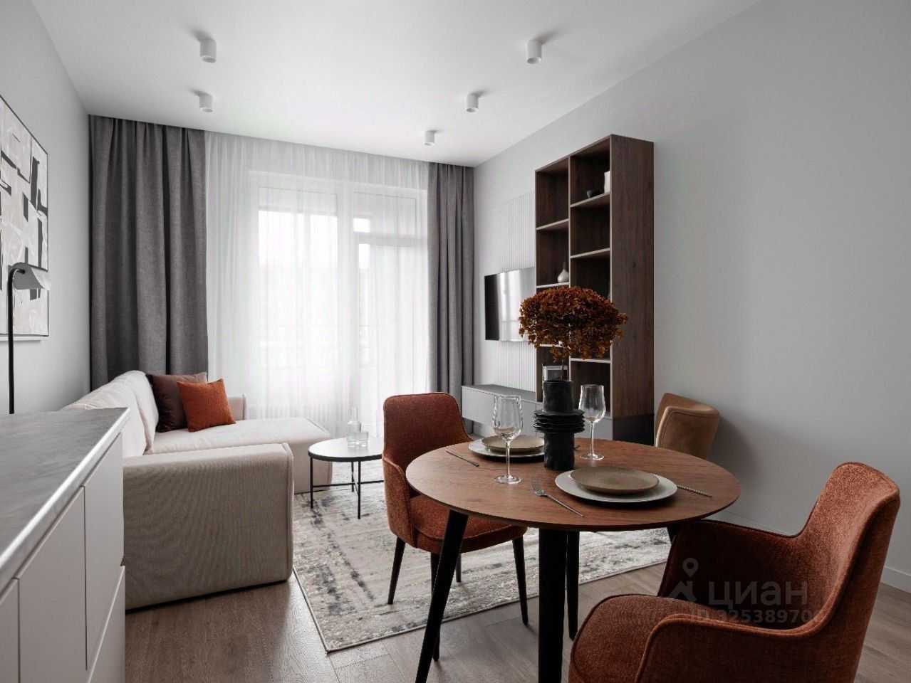 2-комнатная квартира, 46 м² — фотография 2