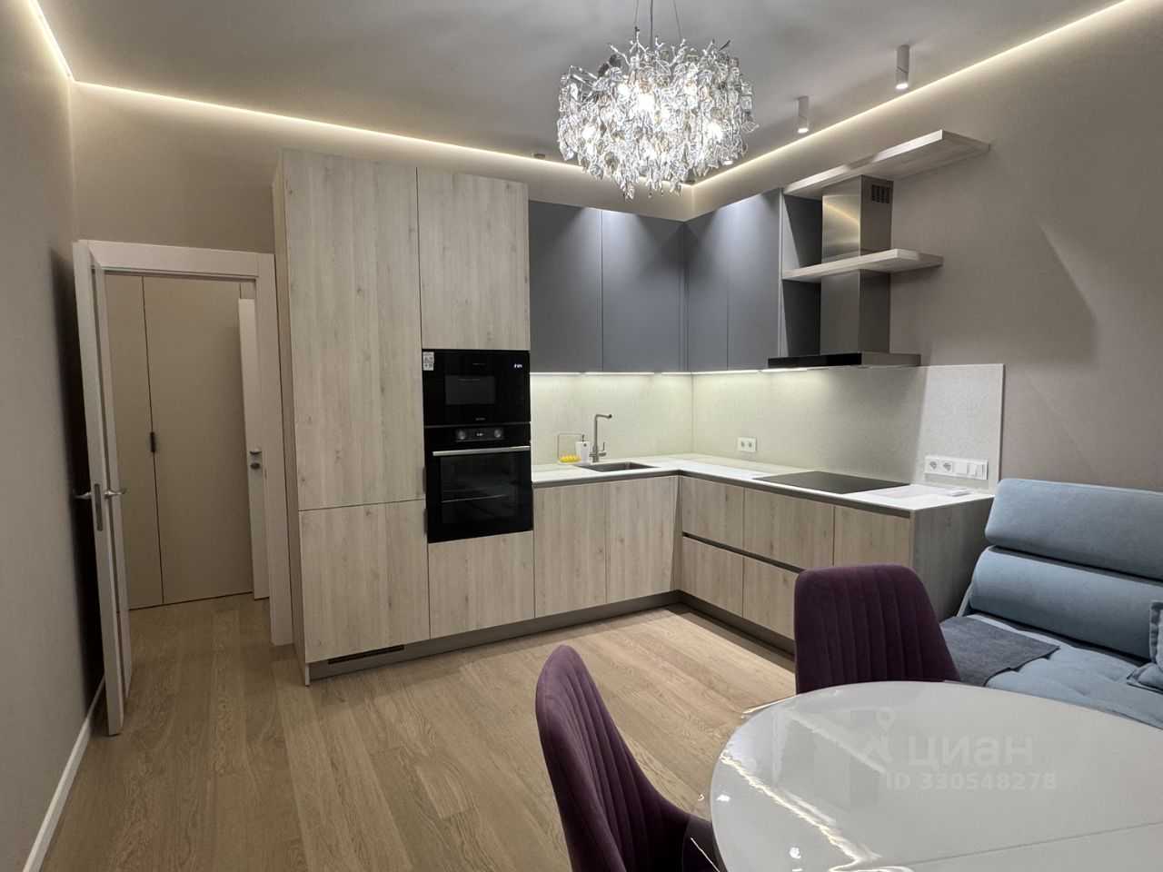2-комнатная квартира, 62 м² — фотография 3