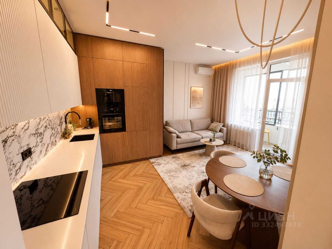 2-комнатная квартира, 64 м² — фотография 2