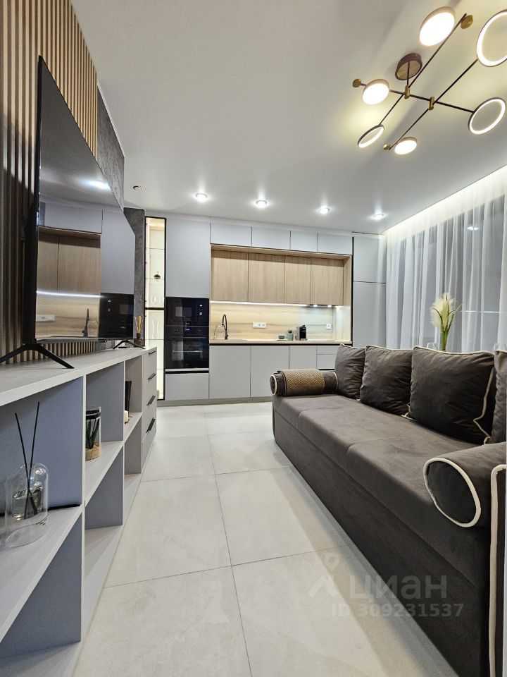 1-комнатная квартира, 36,9 м²