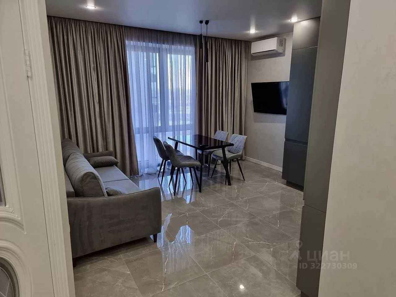 3-комнатная квартира, 55 м²