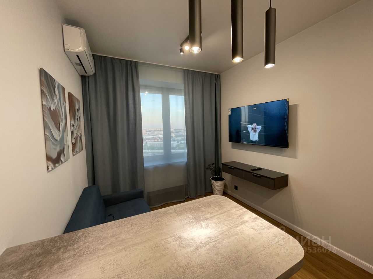 1-комнатная квартира, 35 м²