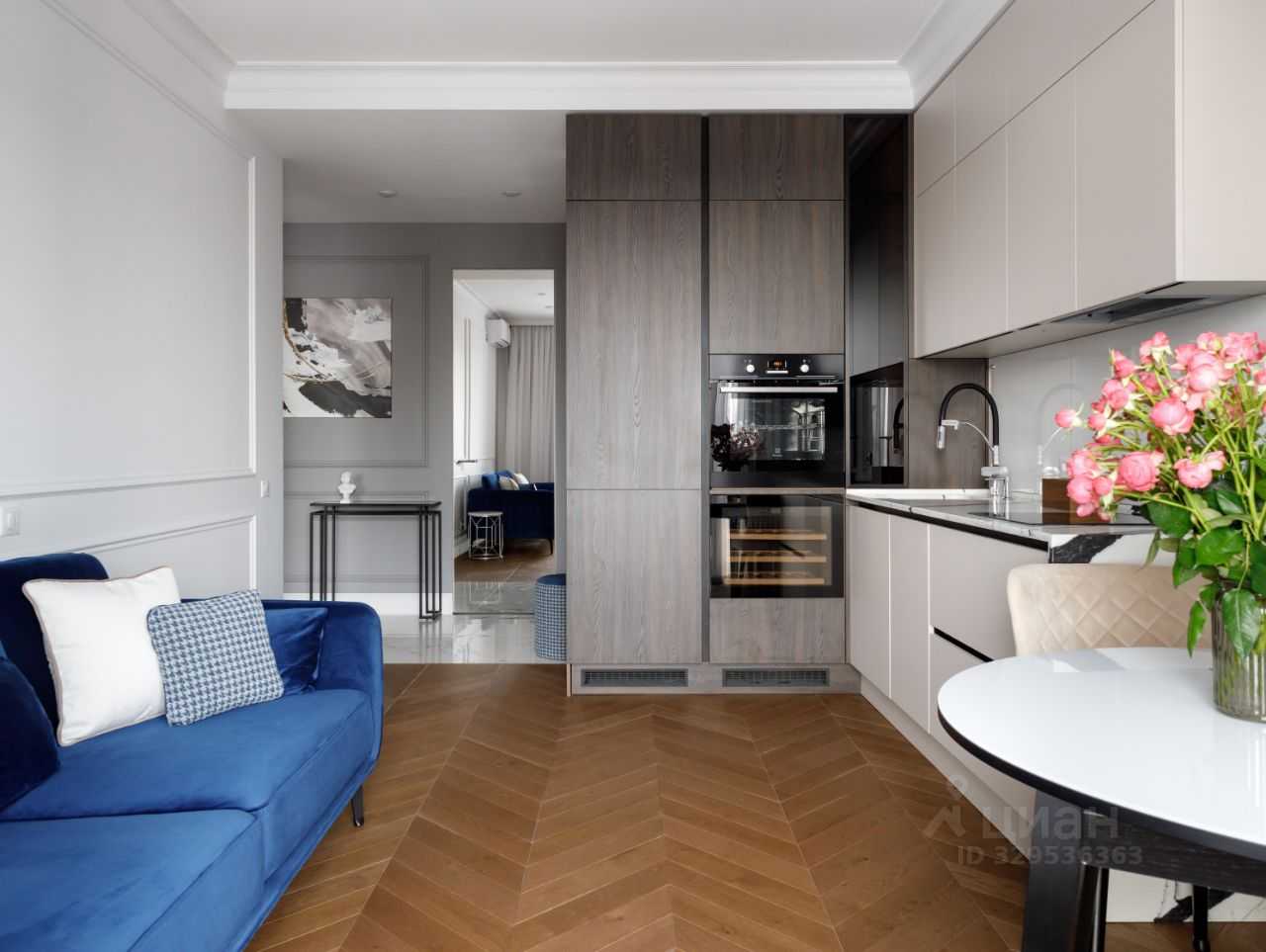 1-комнатная квартира, 42 м² — фотография 3