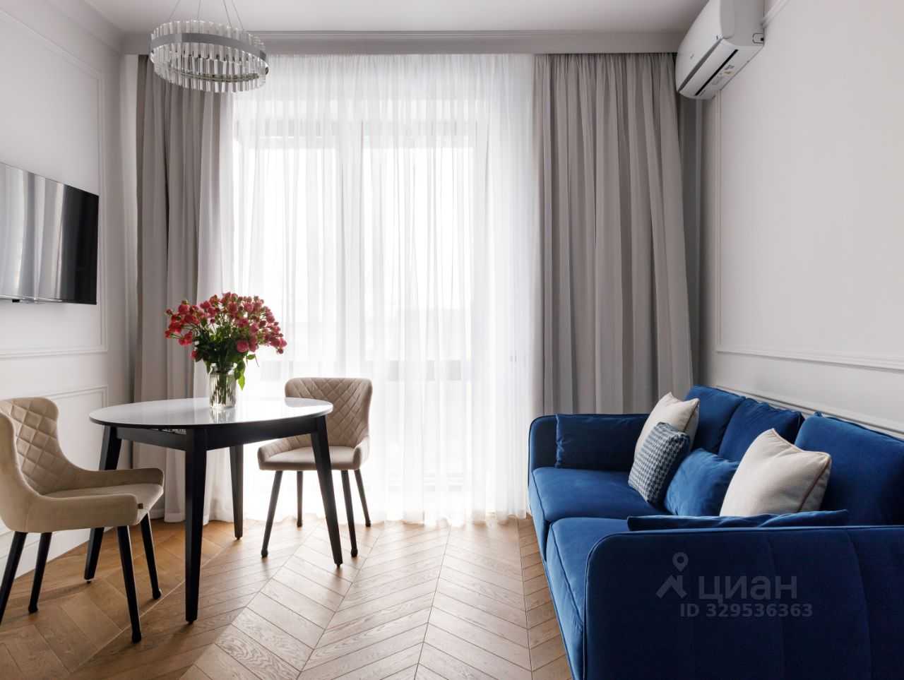 1-комнатная квартира, 42 м²