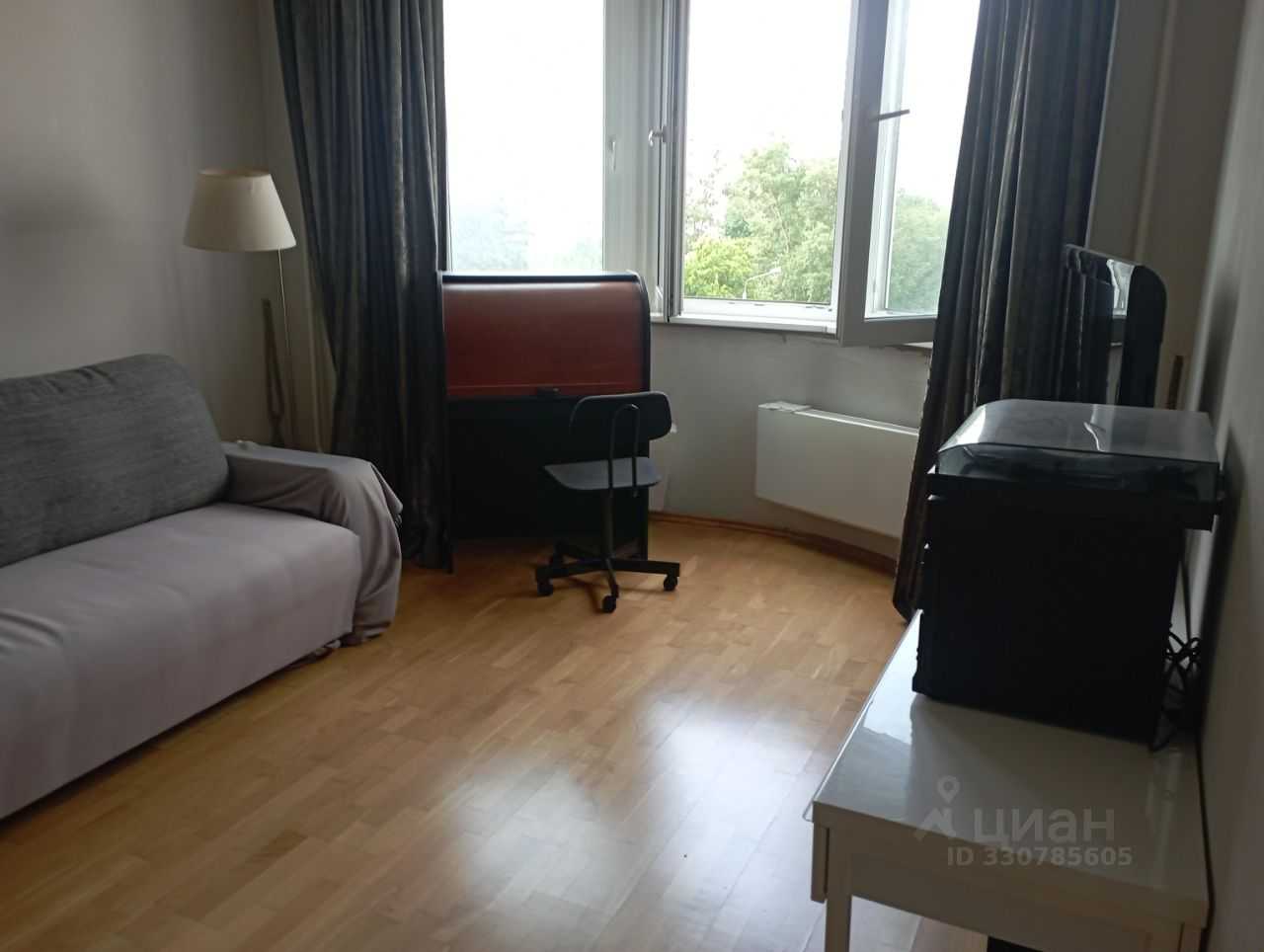 1-комнатная квартира, 42 м²