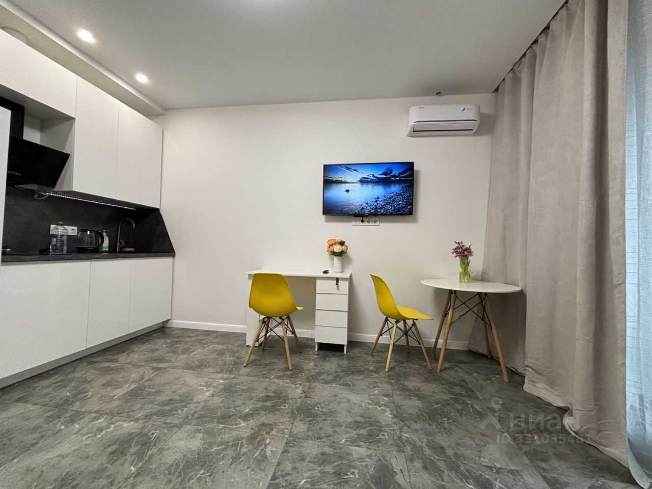 1-комнатная квартира, 27 м²