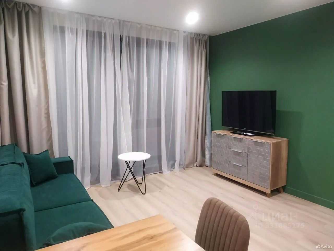 1-комнатная квартира, 37 м² — фотография 3