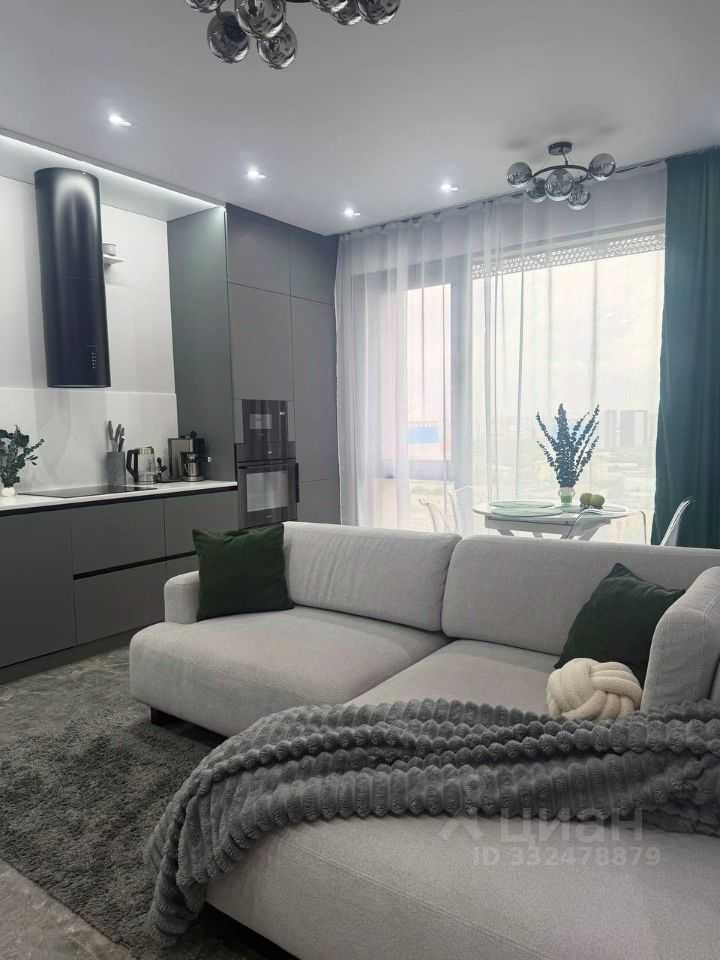 3-комнатная квартира, 56,1 м² — фотография 2