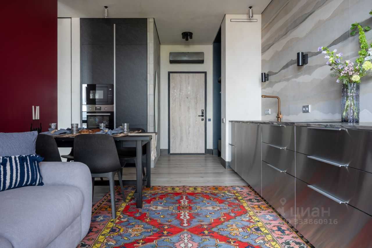 1-комнатная квартира, 41 м² — фотография 2
