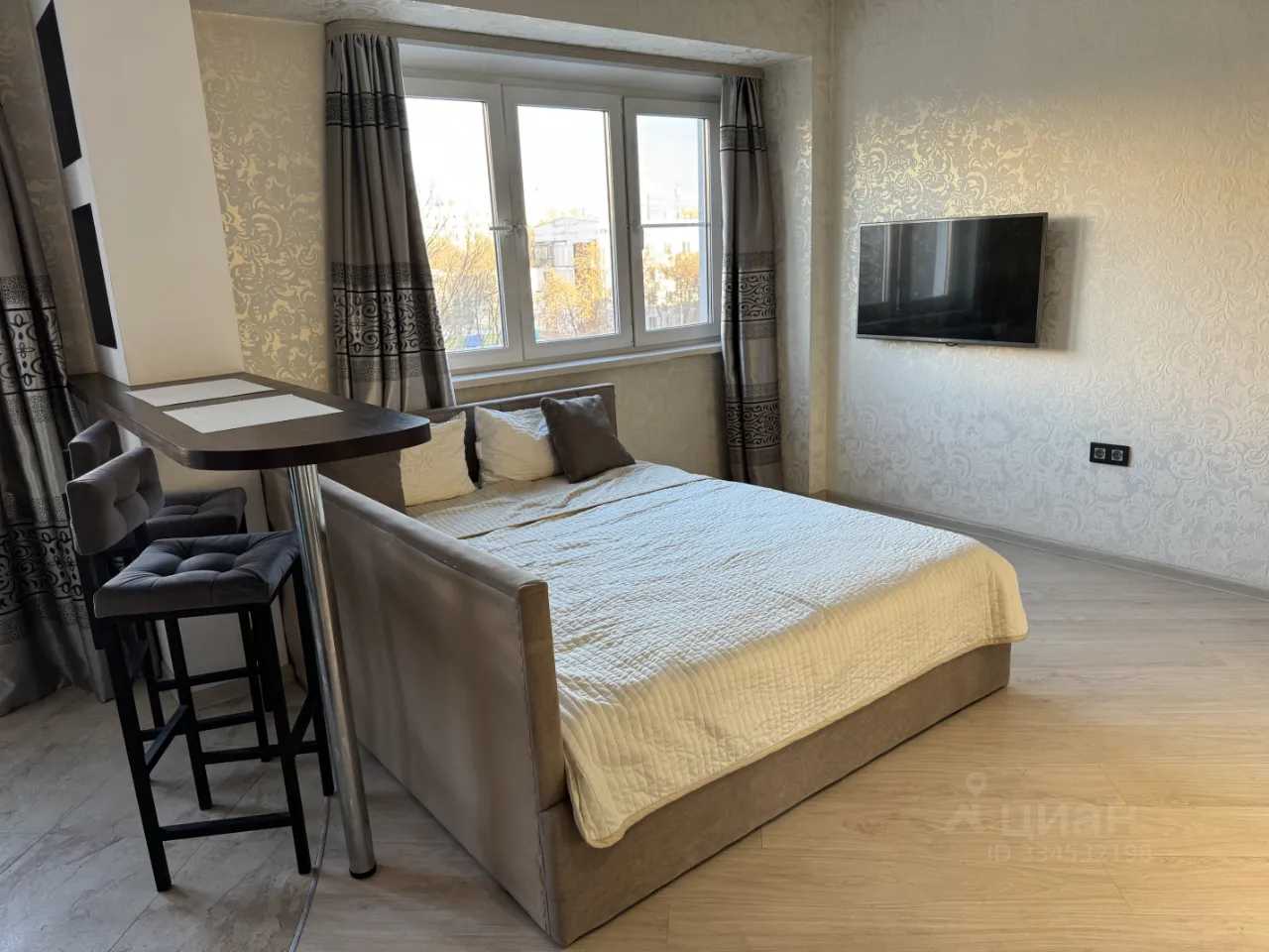 1-комнатная квартира, 27 м²