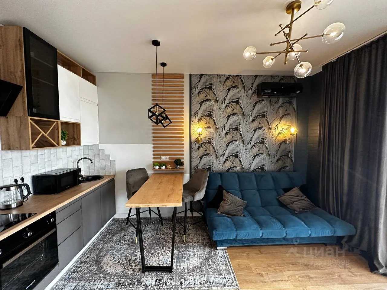 1-комнатная квартира, 37 м²