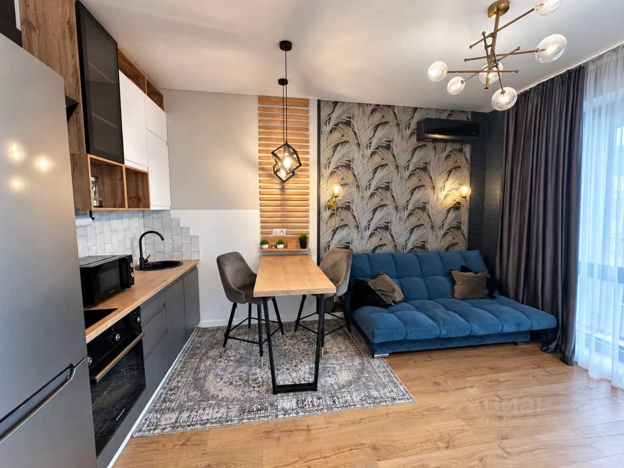 1-комнатная квартира, 39 м²