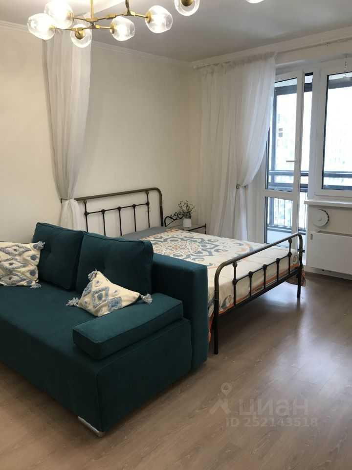 1-комнатная квартира, 39 м² — фотография 3