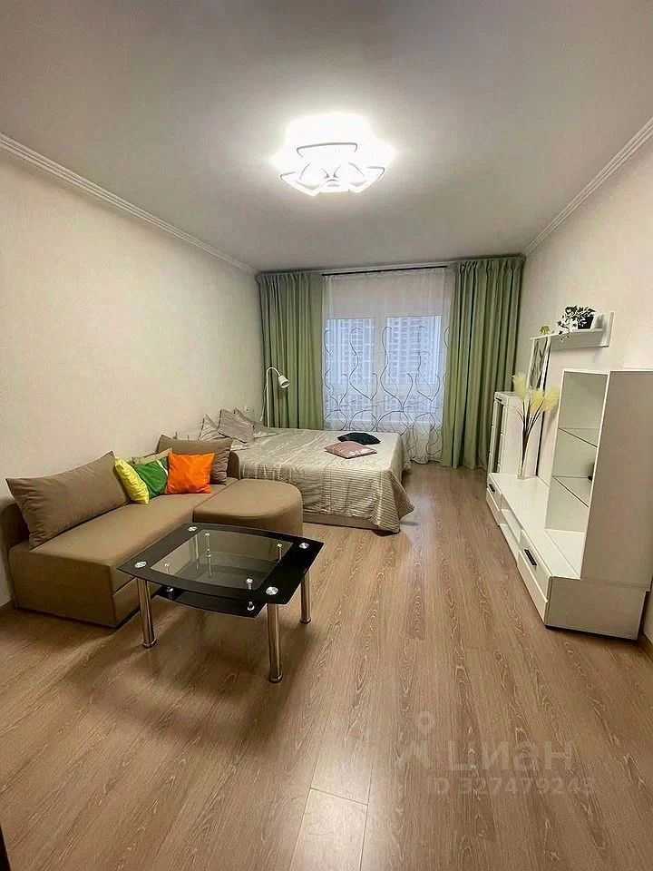1-комнатная квартира, 38 м²