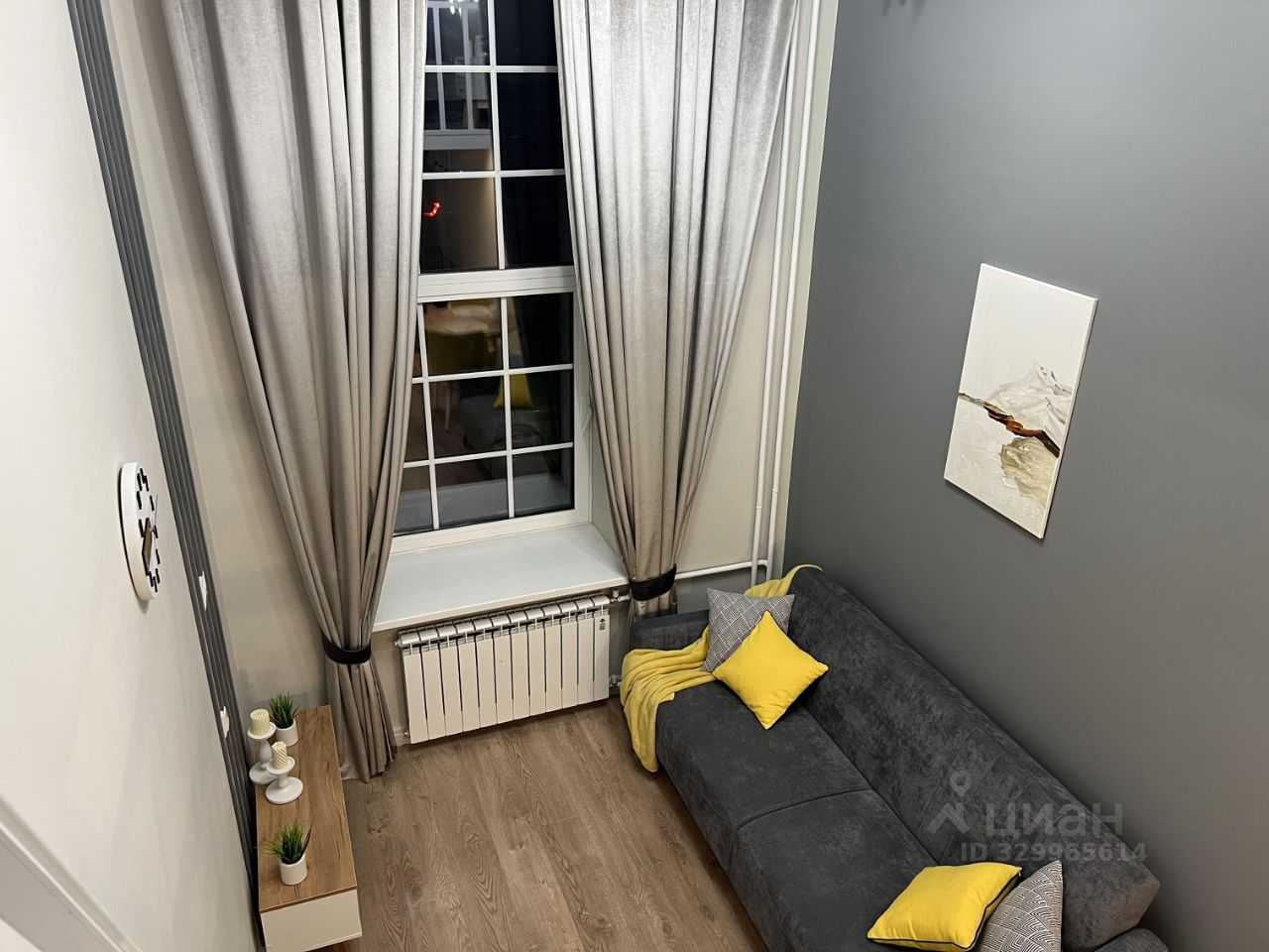 1-комнатная квартира, 35 м² — фотография 3