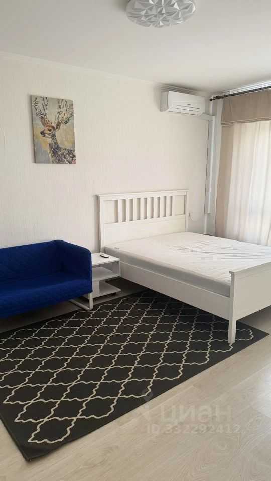1-комнатная квартира, 35 м²