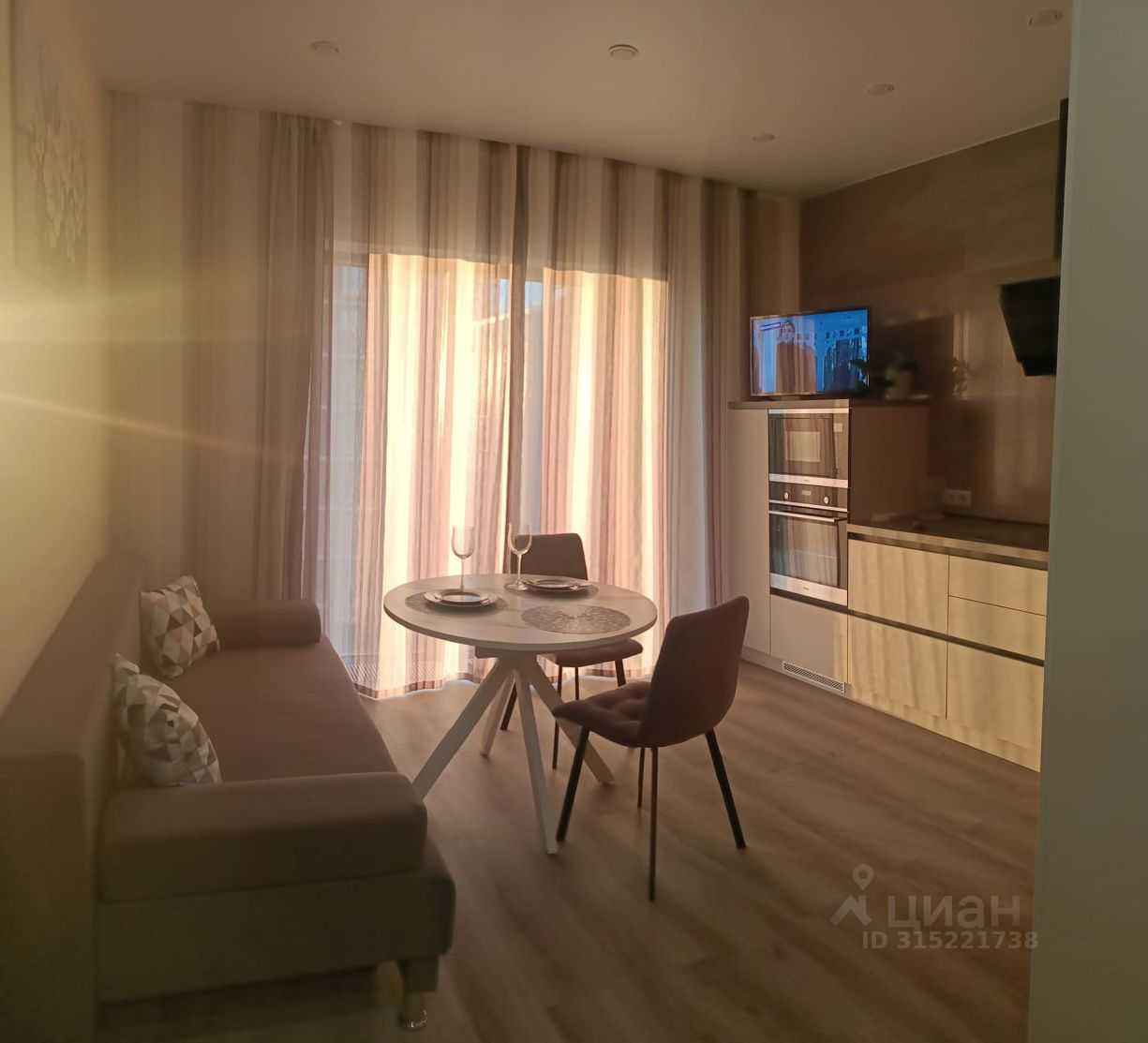 1-комнатная квартира, 40 м² — фотография 3