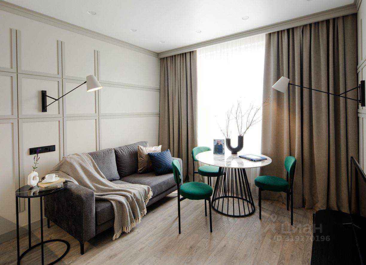1-комнатная квартира, 35 м²