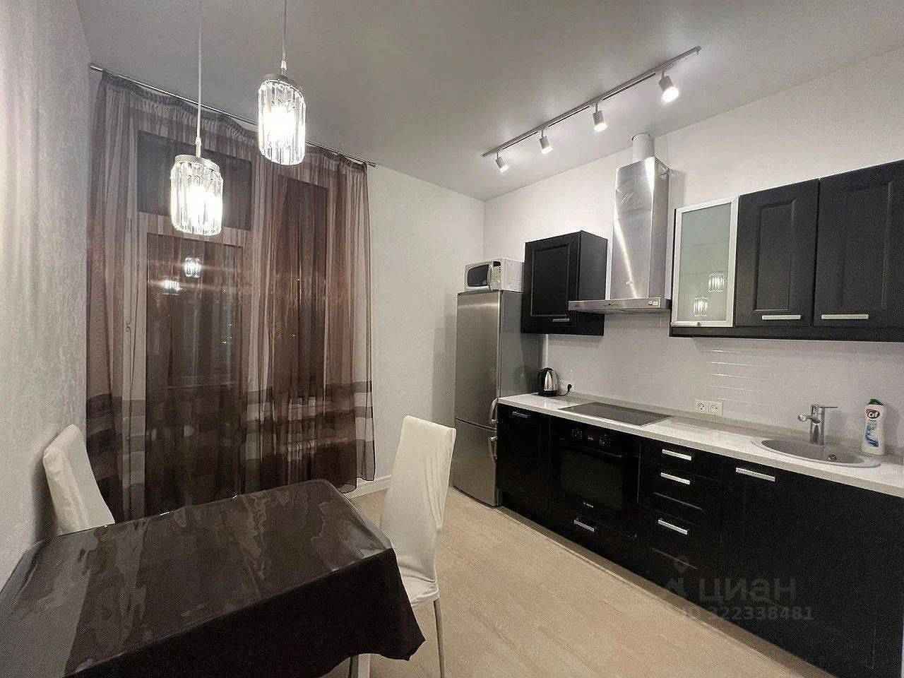 1-комнатная квартира, 38 м²