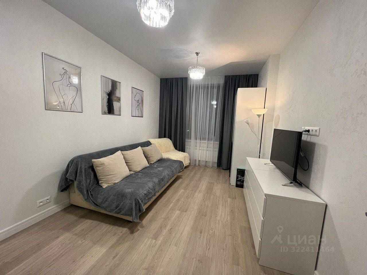 1-комнатная квартира, 43 м² — фотография 2
