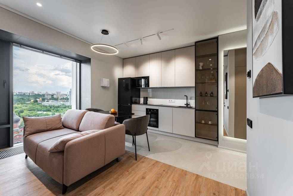 1-комнатная квартира, 44 м²