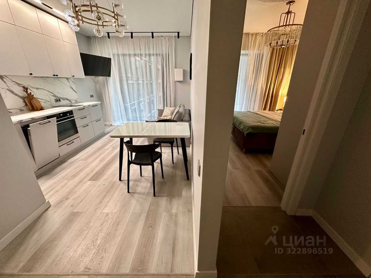 1-комнатная квартира, 40 м² — фотография 3