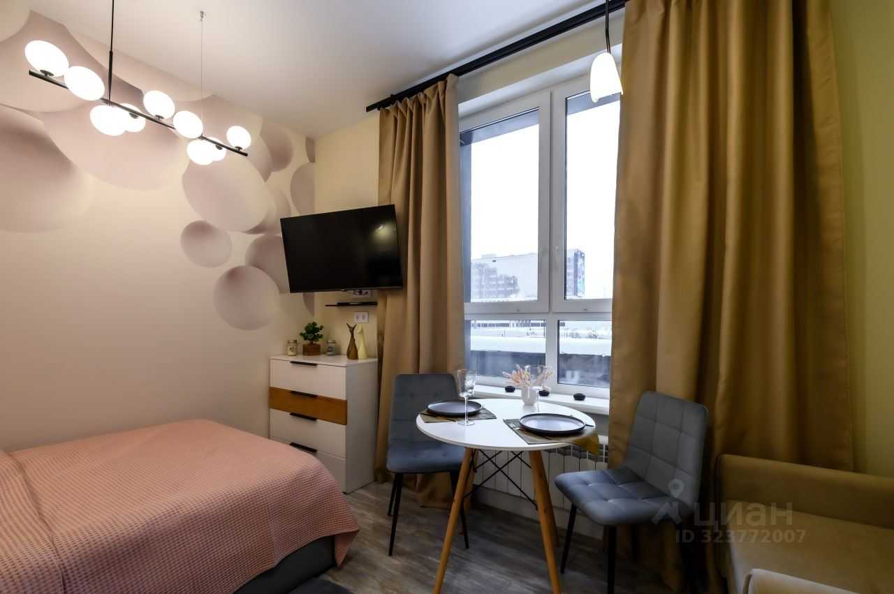 1-комнатная квартира, 17 м²