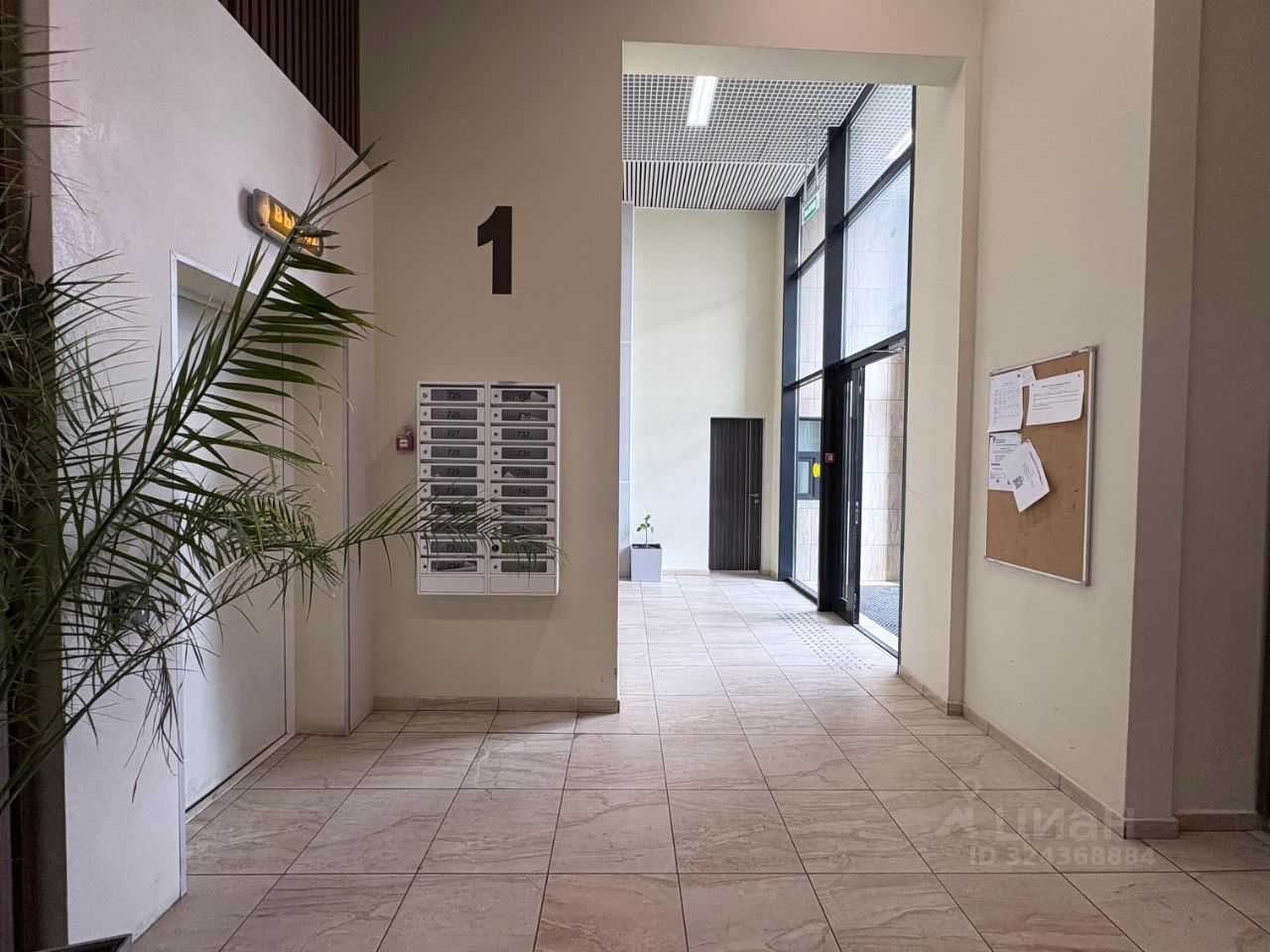 1-комнатная квартира, 38 м²