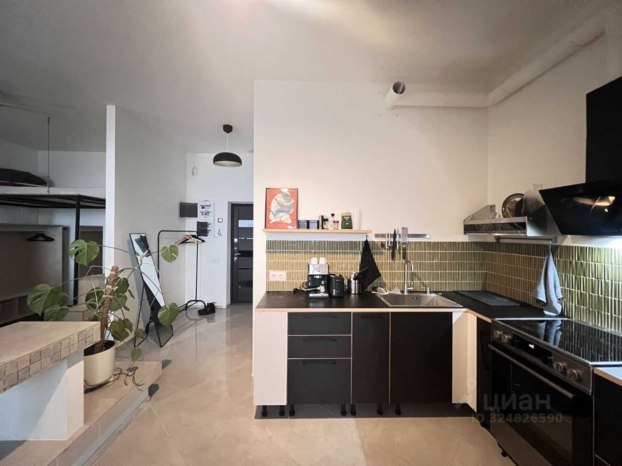 1-комнатная квартира, 40 м²