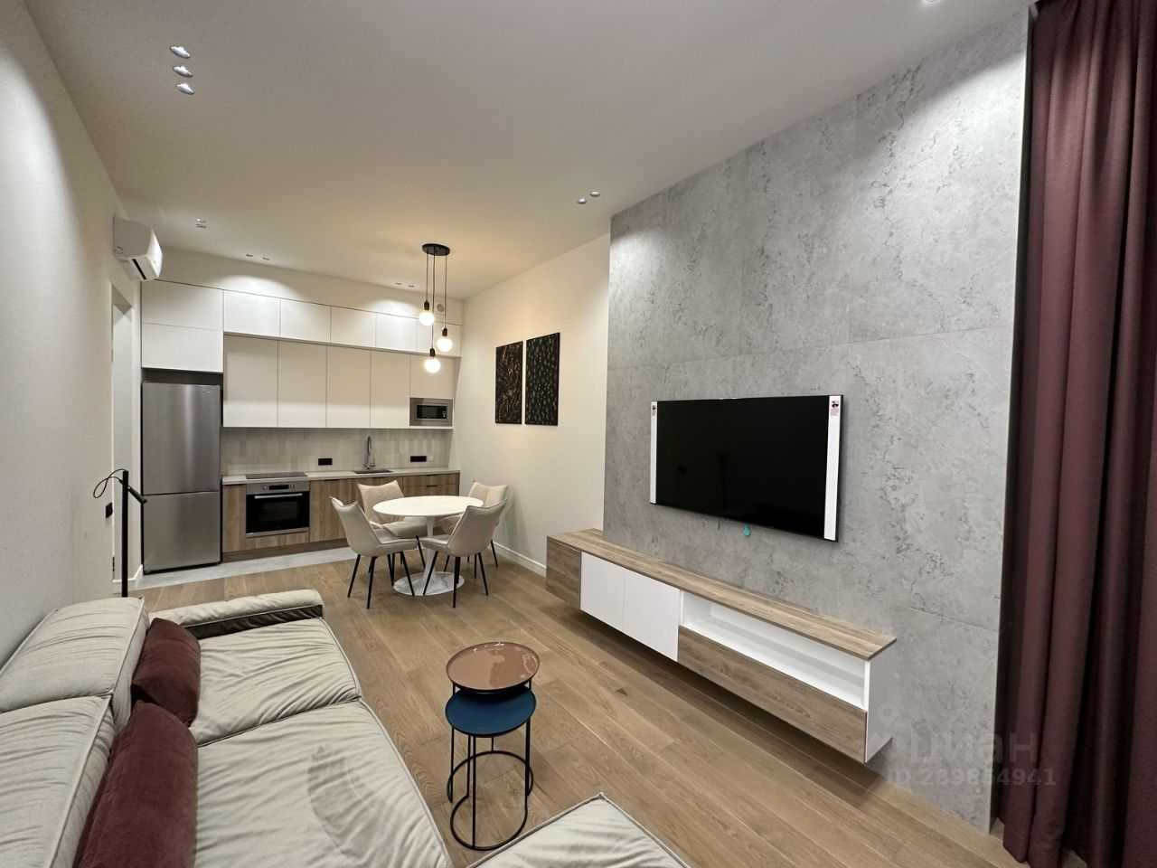 2-комнатная квартира, 58 м²