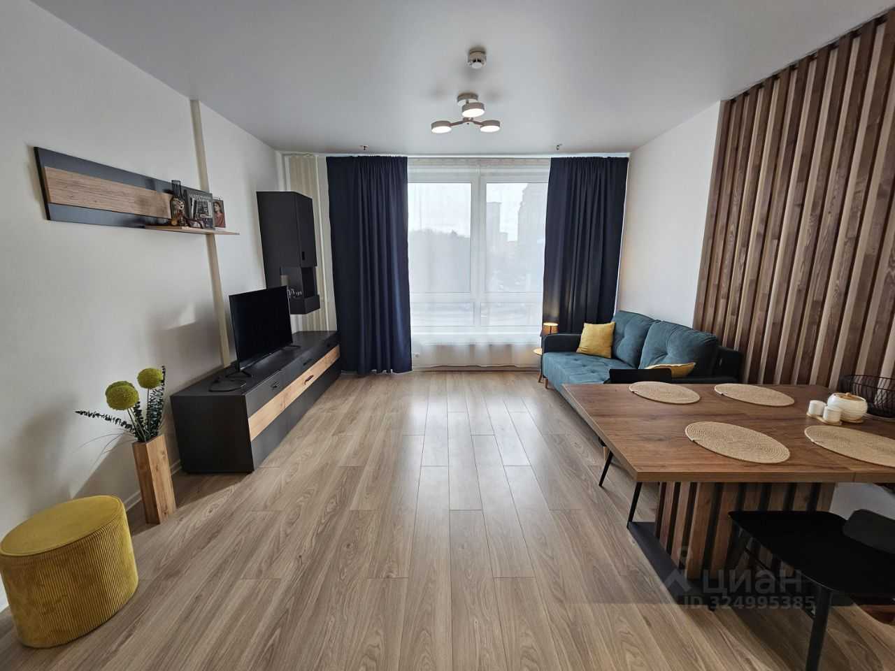 1-комнатная квартира, 27,9 м²
