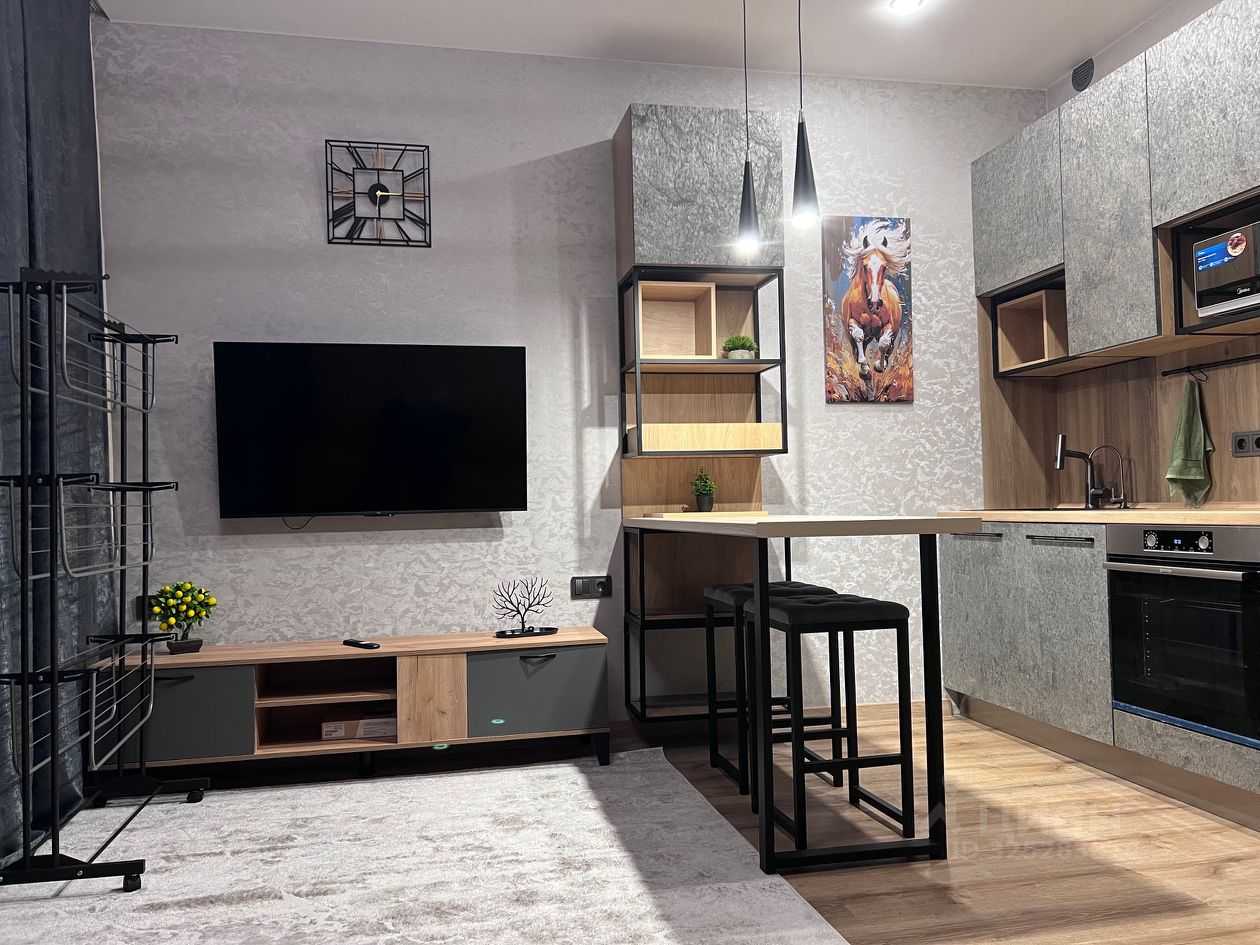 1-комнатная квартира, 27,4 м²