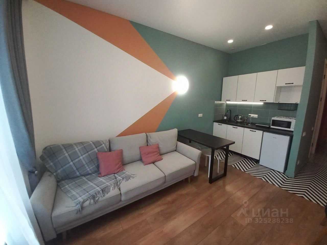 1-комнатная квартира, 23,3 м² — фотография 3