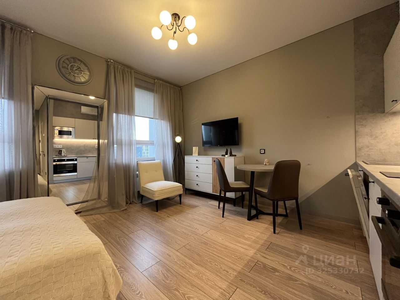1-комнатная квартира, 28,5 м² — фотография 2