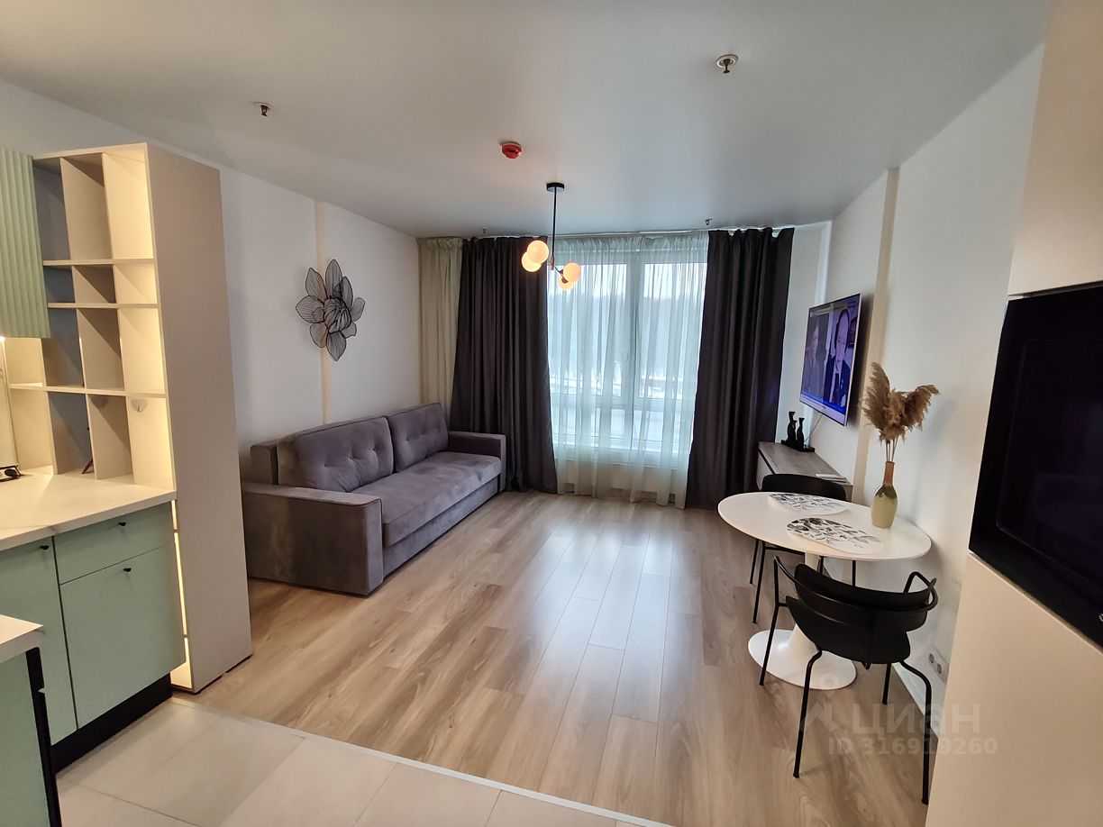 1-комнатная квартира, 29 м²