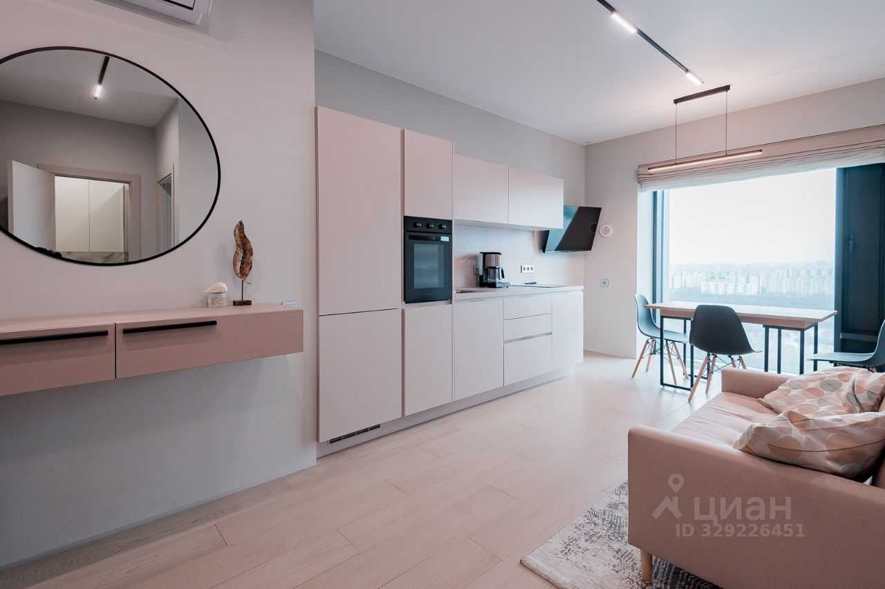 1-комнатная квартира, 40,6 м²
