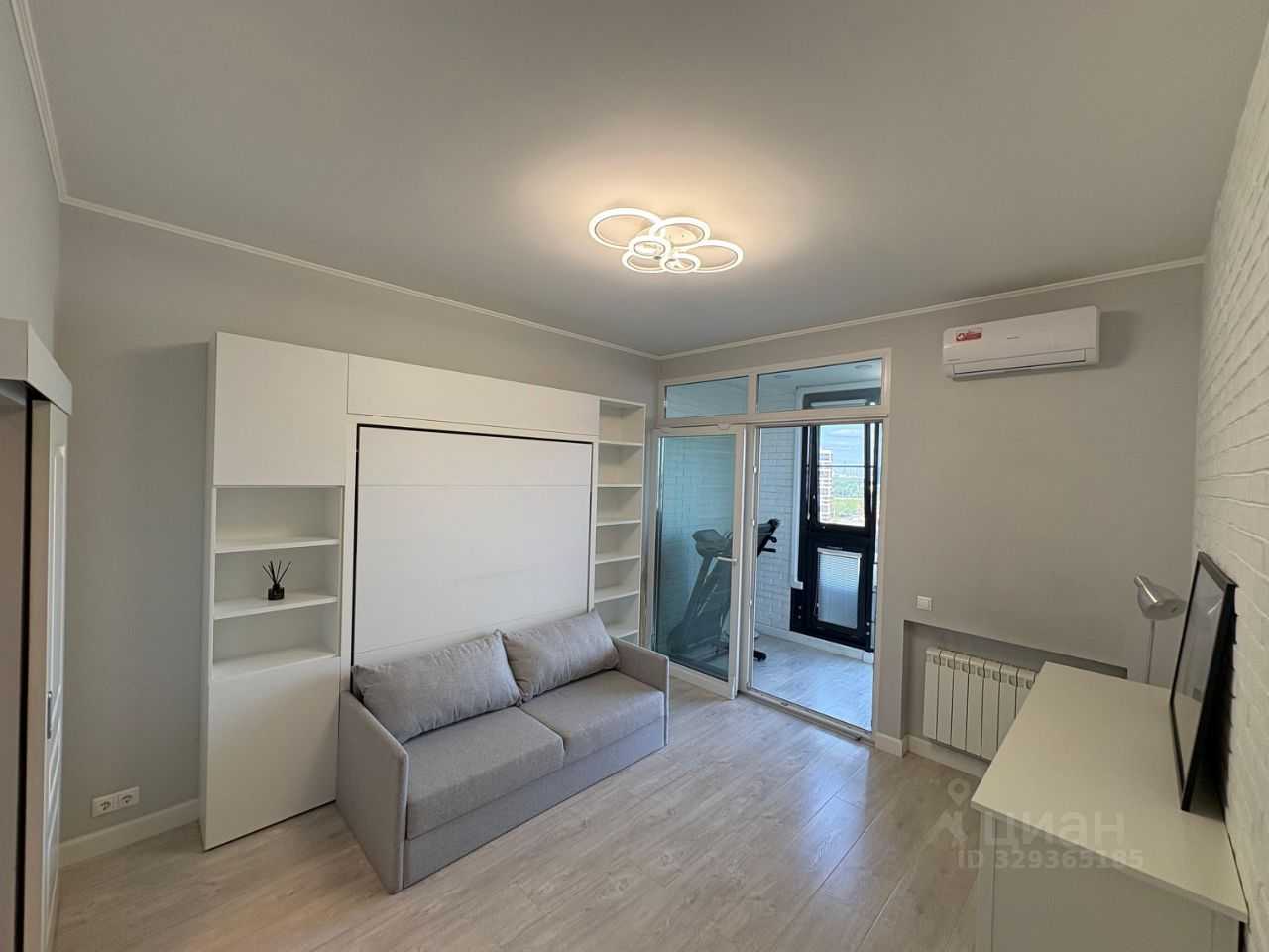 1-комнатная квартира, 38,6 м²