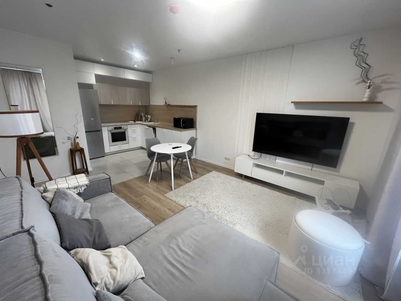 1-комнатная квартира, 45 м² — фотография 2
