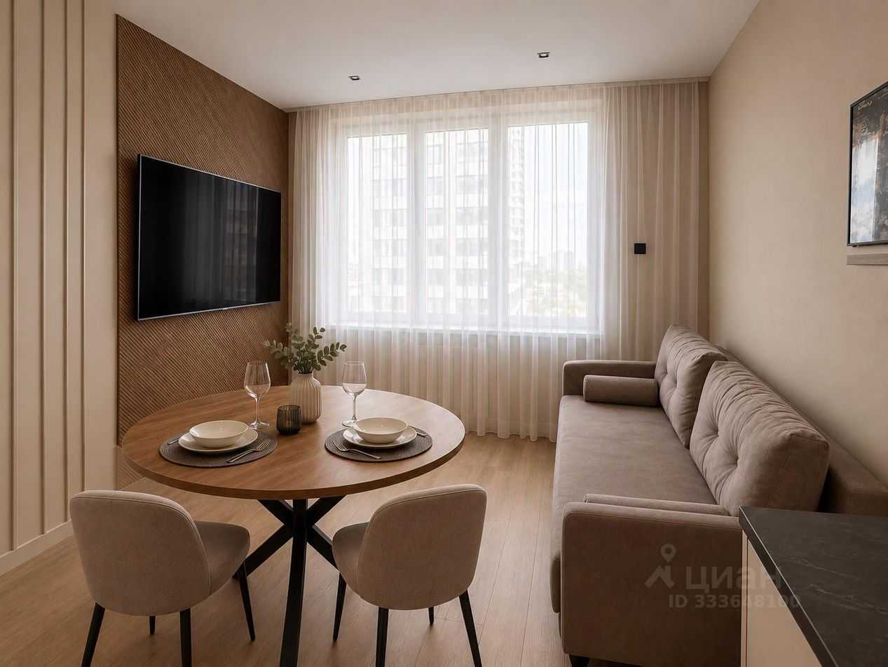 1-комнатная квартира, 42 м² — фотография 3
