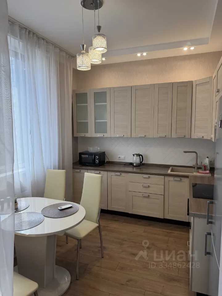 1-комнатная квартира, 39 м²